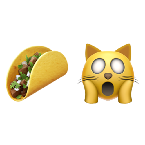 🌮🙀 Emoji Domain iOS rendering